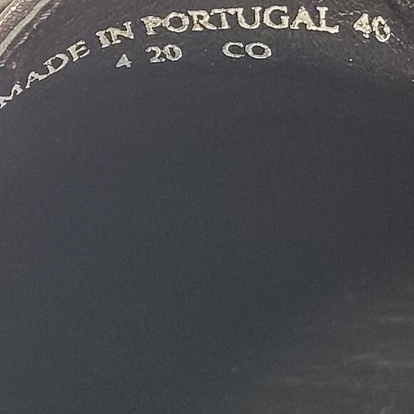 Dansko Women's Black Leather Oxford Clog Comfort Shoes US Size 9.5 EU 40 - Picture 8 of 8